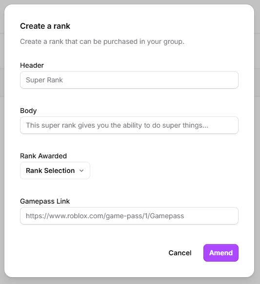 Rank Centre With Download Highlgihted