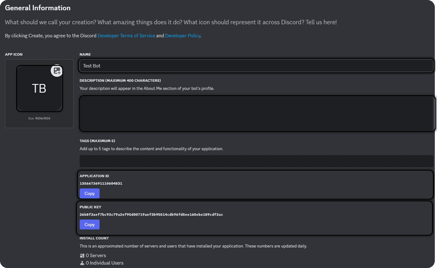 General Discord Bot Info